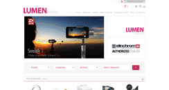 Desktop Screenshot of lumen-store.com